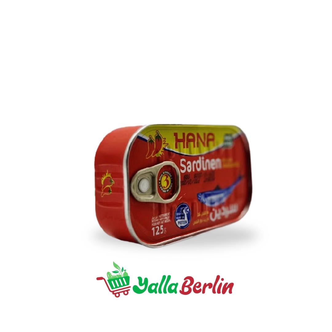 HANA Sardinen 125 g - Scharf