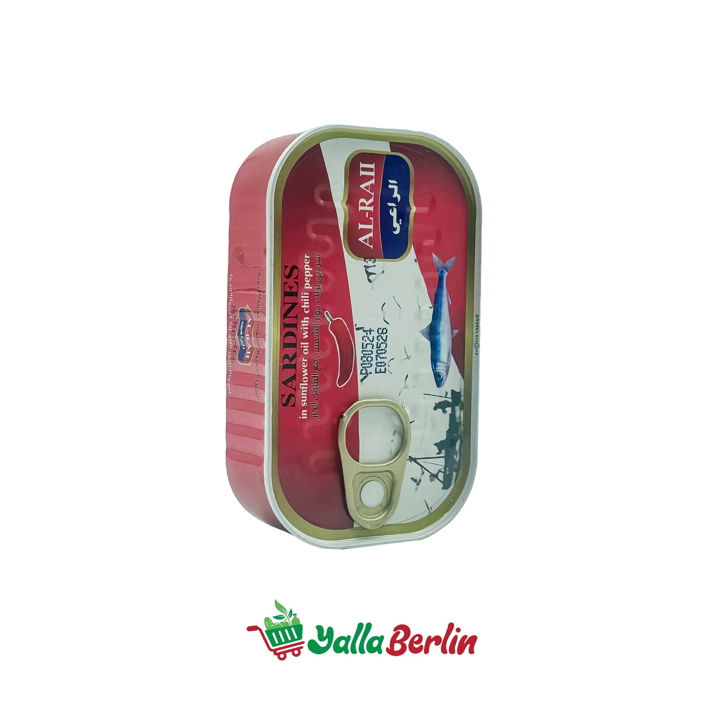 AL-RAAI SPICY SARDINES IN SUNFLOWER OIL (125 Gr)