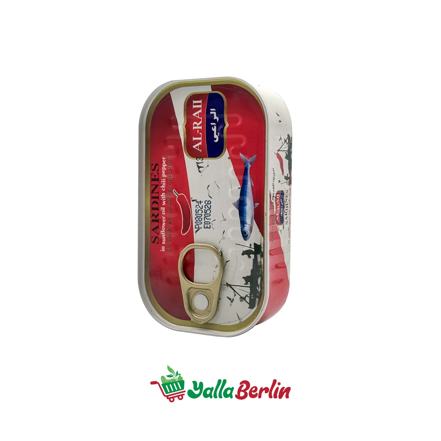AL-RAAI SPICY SARDINES IN SUNFLOWER OIL (125 Gr)