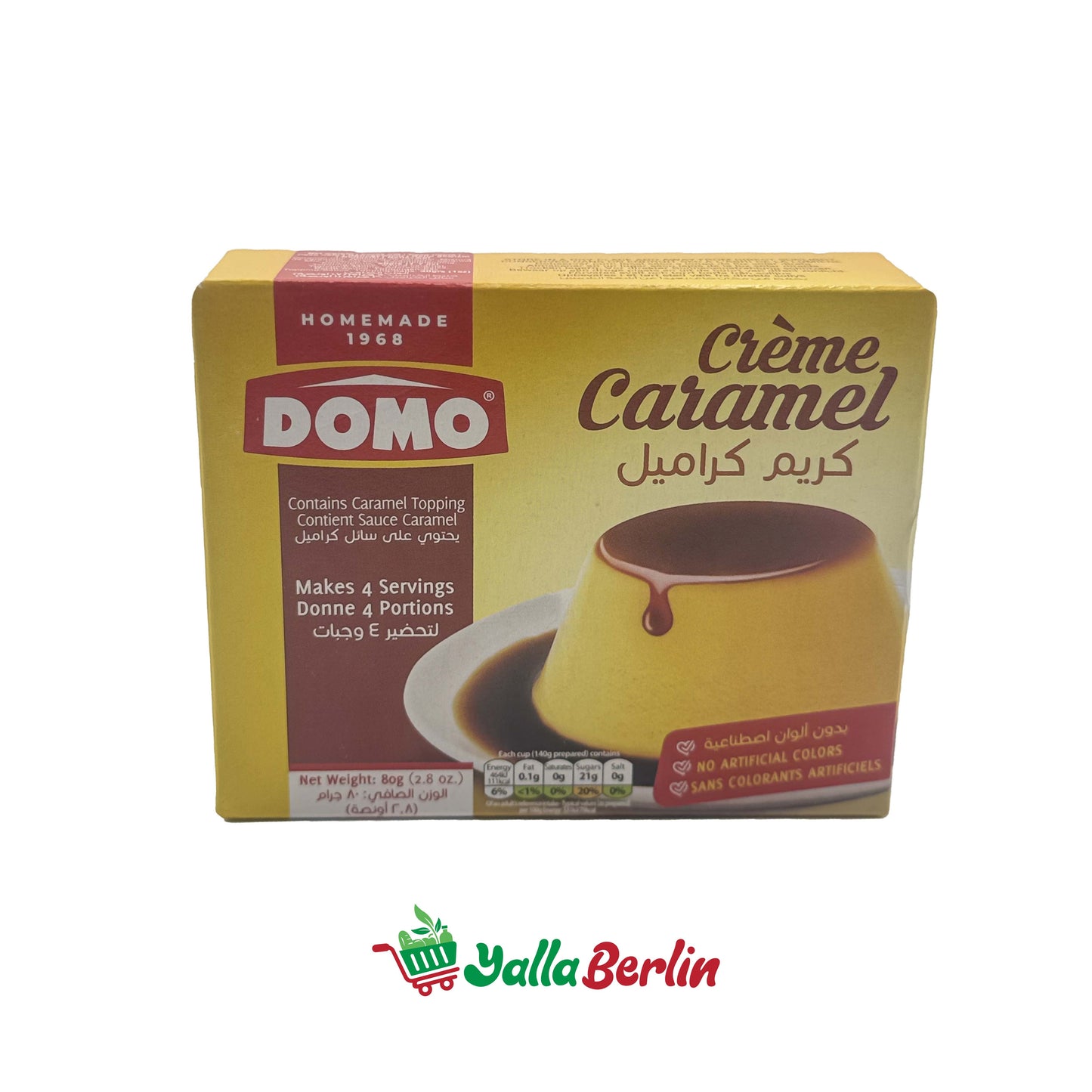 DOMO CRÈME CARAMEL