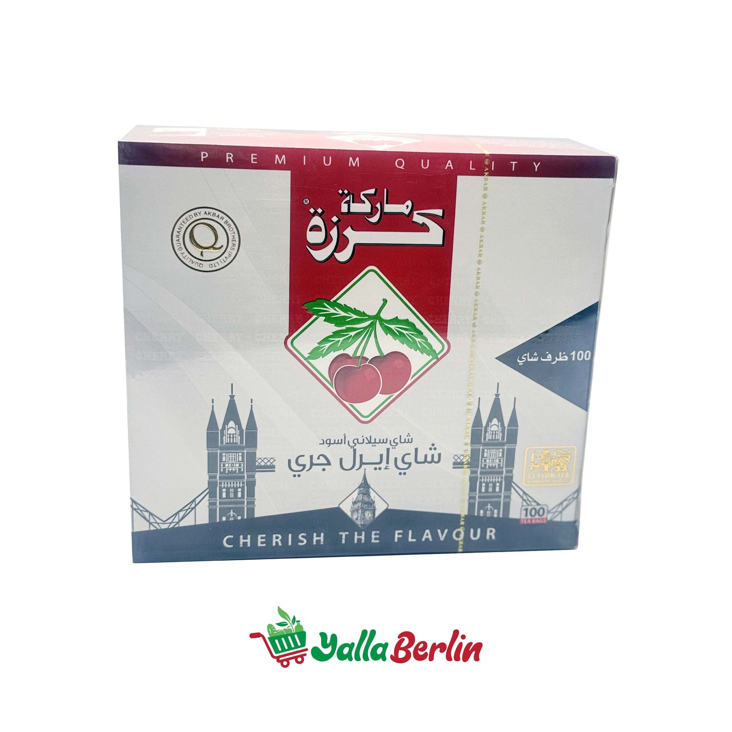 AL KARAZAH EARL GREY 100 TEE BEUTELN