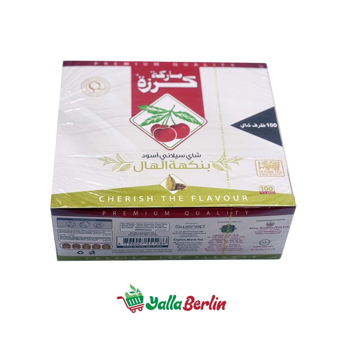 AL KARAZAH TEE MIT KARDAMOM 100 TEE BEUTELN