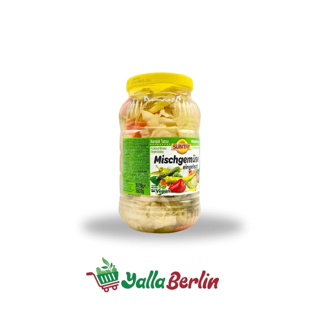 SUNTAT GEMISCHTES EINGELEGTES GEMÜSE 3120 Gr