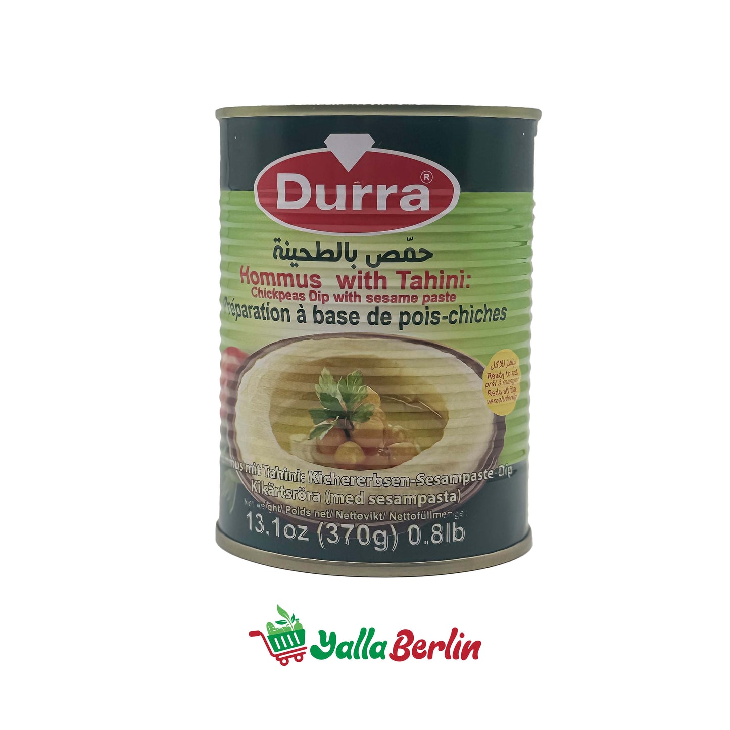 DURRA HOMMUS MIT TAHINI (370 Gr)