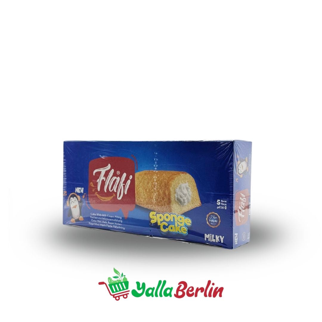 Flafi Sponge Cake Milky – Biskuitkuchen mit Milchcremefüllung