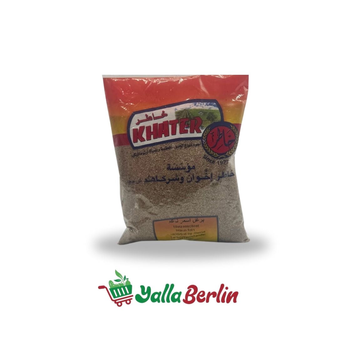 Khater Feiner Brauner Bulgur 900 Gr