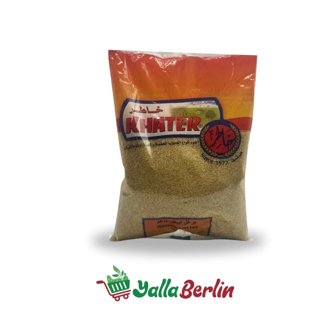 Khater Weisser feiner Bulgur 900g