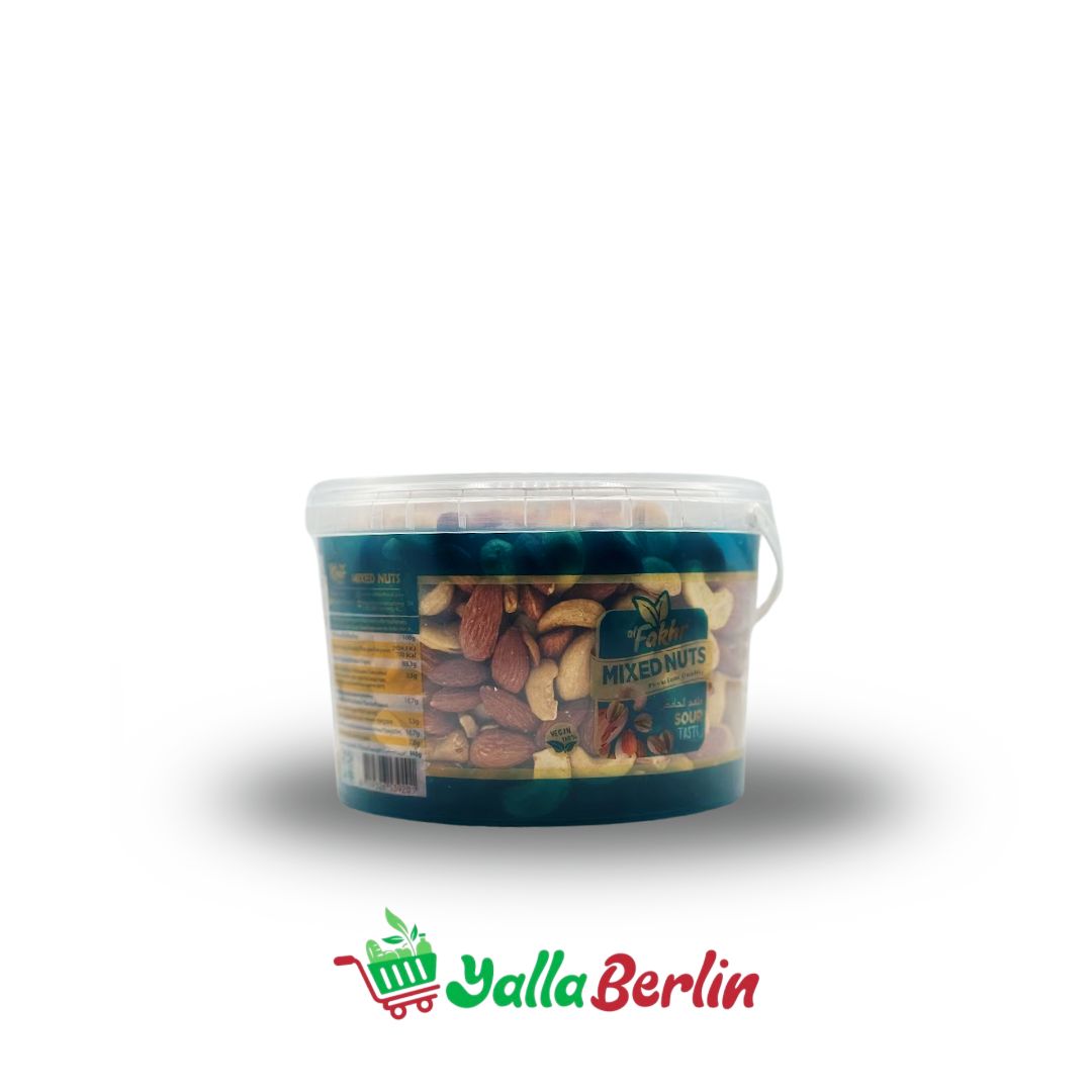Alfakher Luxuriöse Nussmischung mit Zitronengeschmack 900 gr