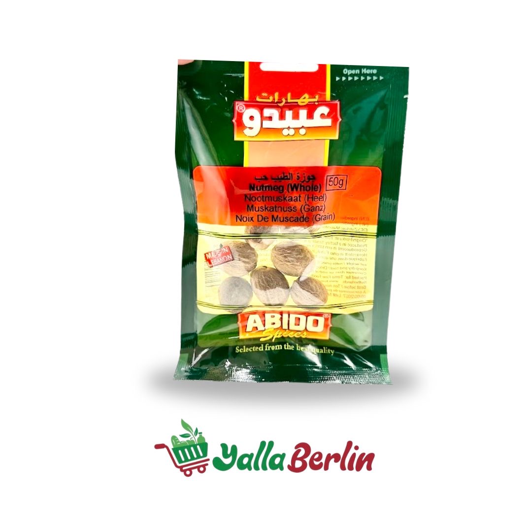 ABIDO GANZE MUSKATNUSS 50 g