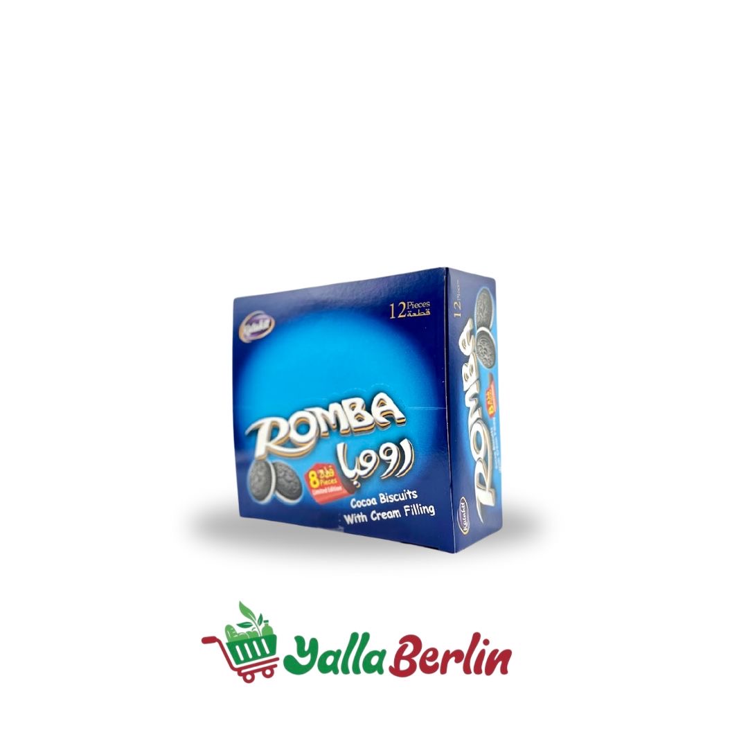 رامبو بسكويت محشي كريم ١٢ قطعه