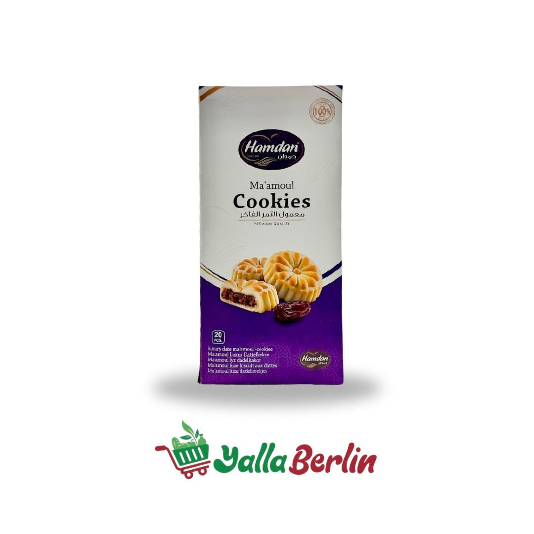 Hamdan Ma’amoul Luxus-Dattelkekse 400 Gr