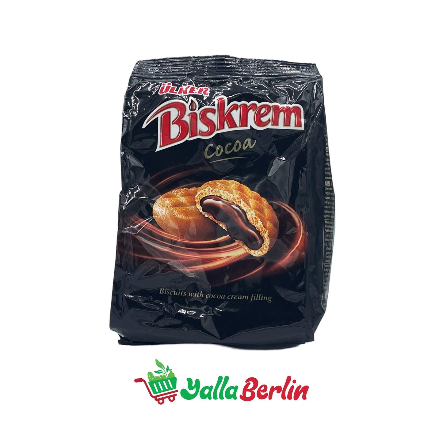 ÜLKER BISKREM BISKOCH, GEFÜLLT MIT KAKAOCREME 205 gr