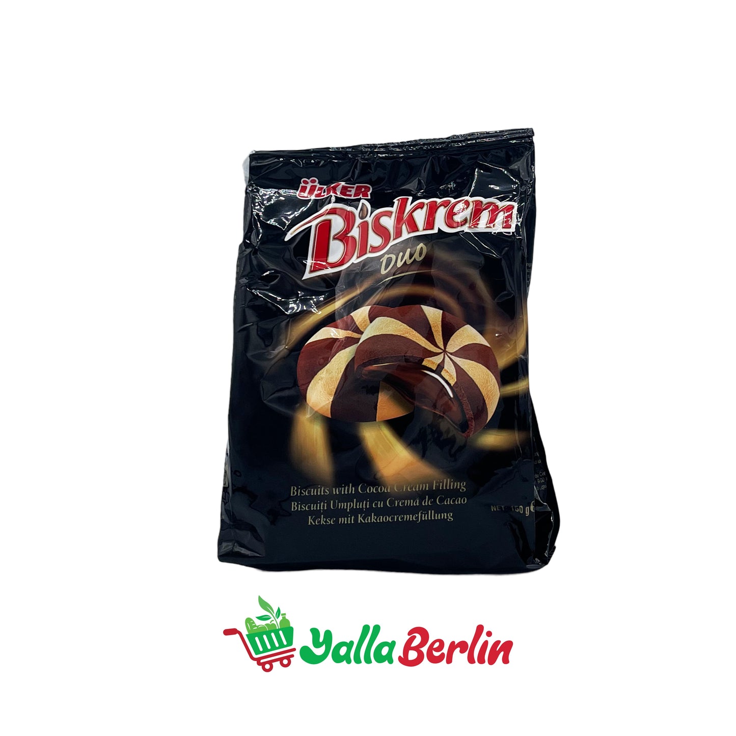 ÜLKER BISKREM DUO, GEFÜLLT MIT KAKAOCREME.