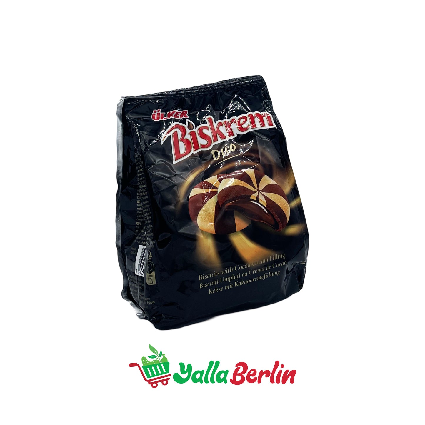 ÜLKER BISKREM DUO, GEFÜLLT MIT KAKAOCREME.