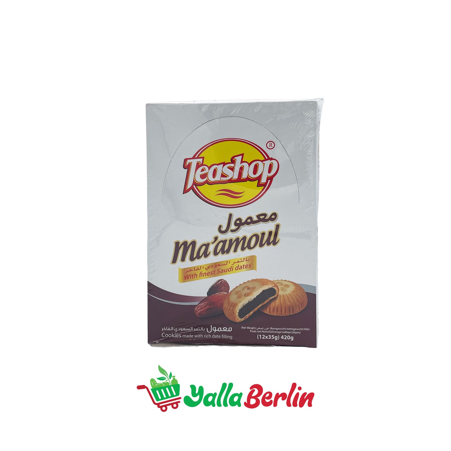 TEASHOP MAAMOUL MIT FINE SAUDI DATTELN.