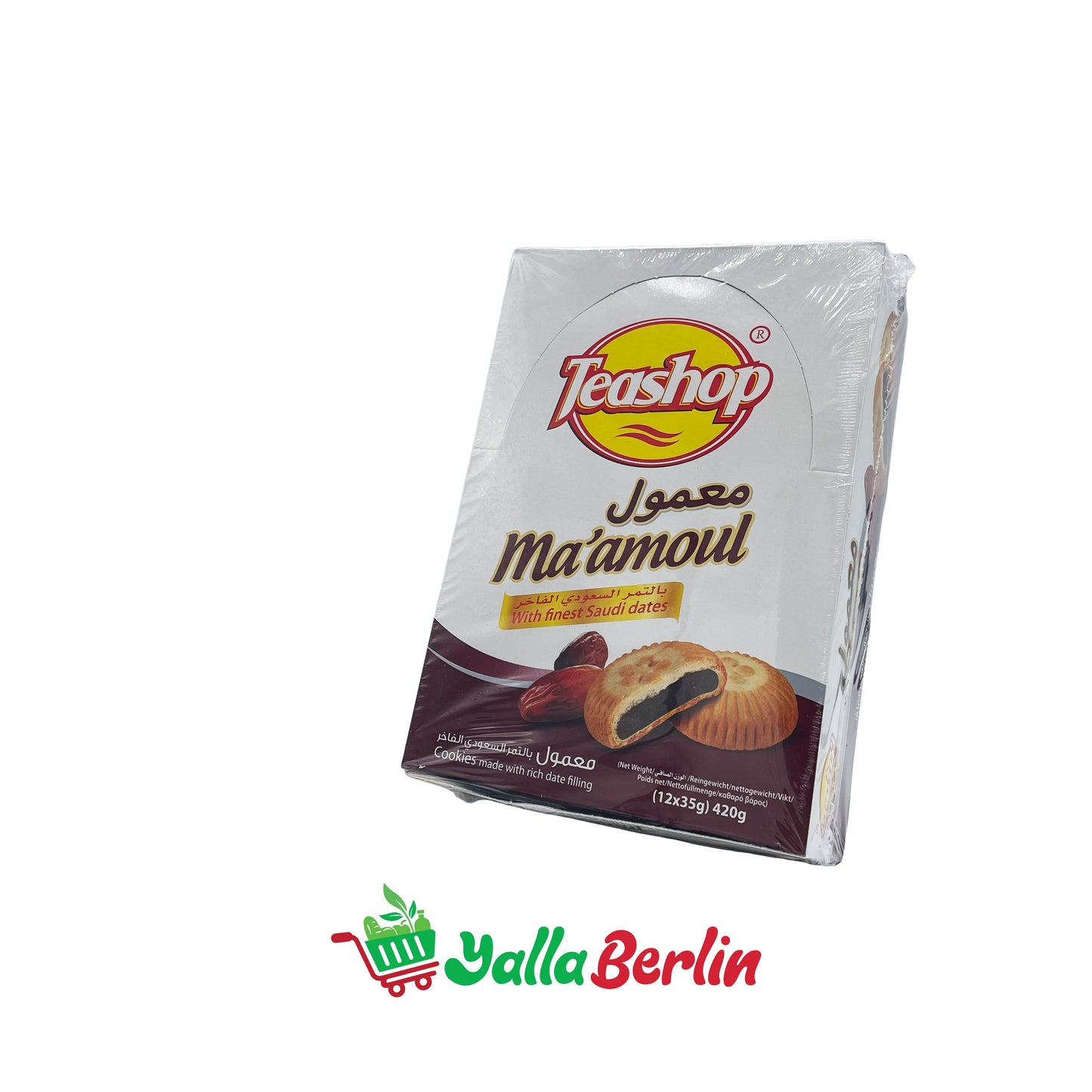 TEASHOP MAAMOUL MIT FINE SAUDI DATTELN.