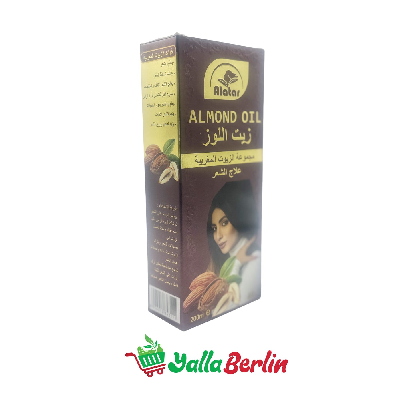 ALATAR ALMOND OIL FOR HAIR TREATMENT