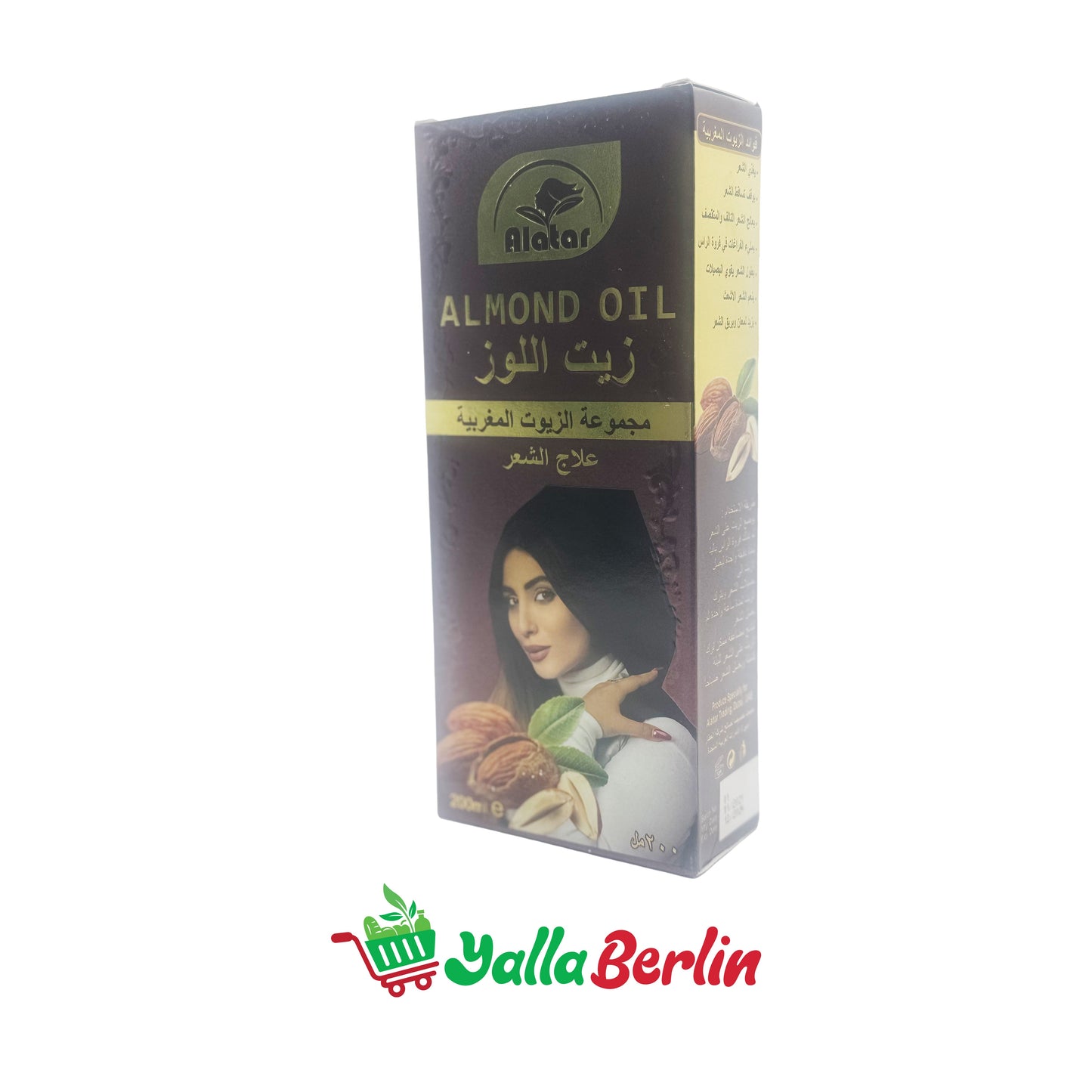 ALATAR ALMOND OIL FOR HAIR TREATMENT