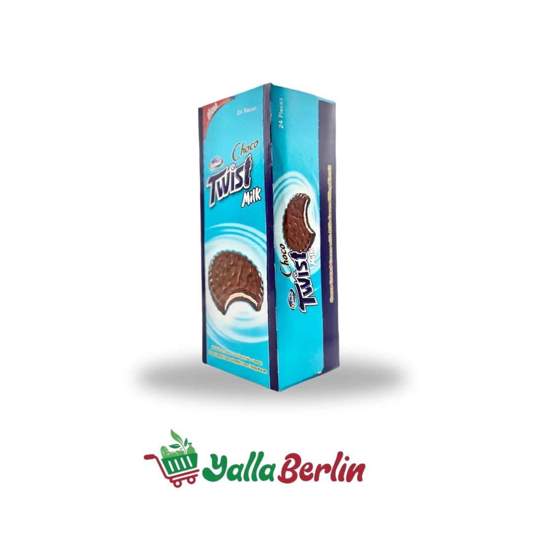 توست بسكويت محشي كريم الحليب ٢٤ قطعه