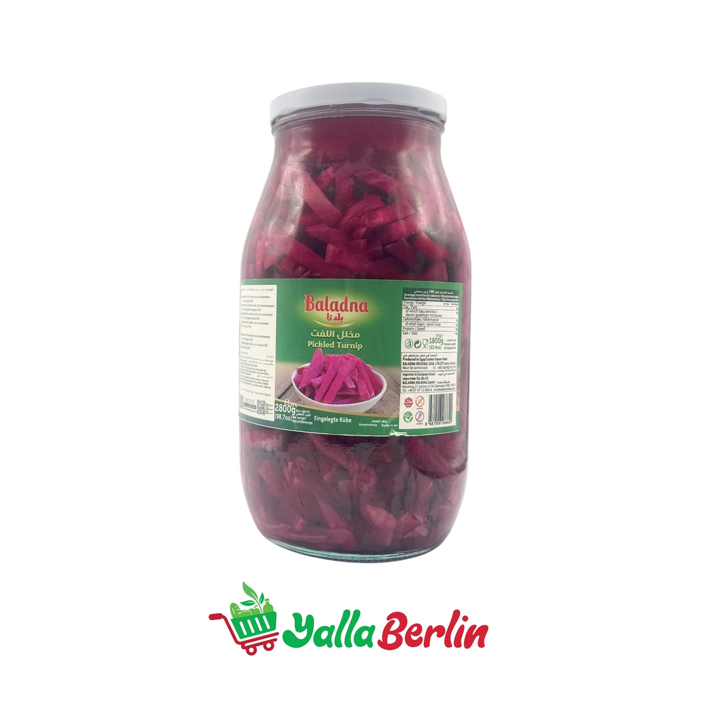 BALADNA EINGELEGTE RÜBEN (1800 Gr)