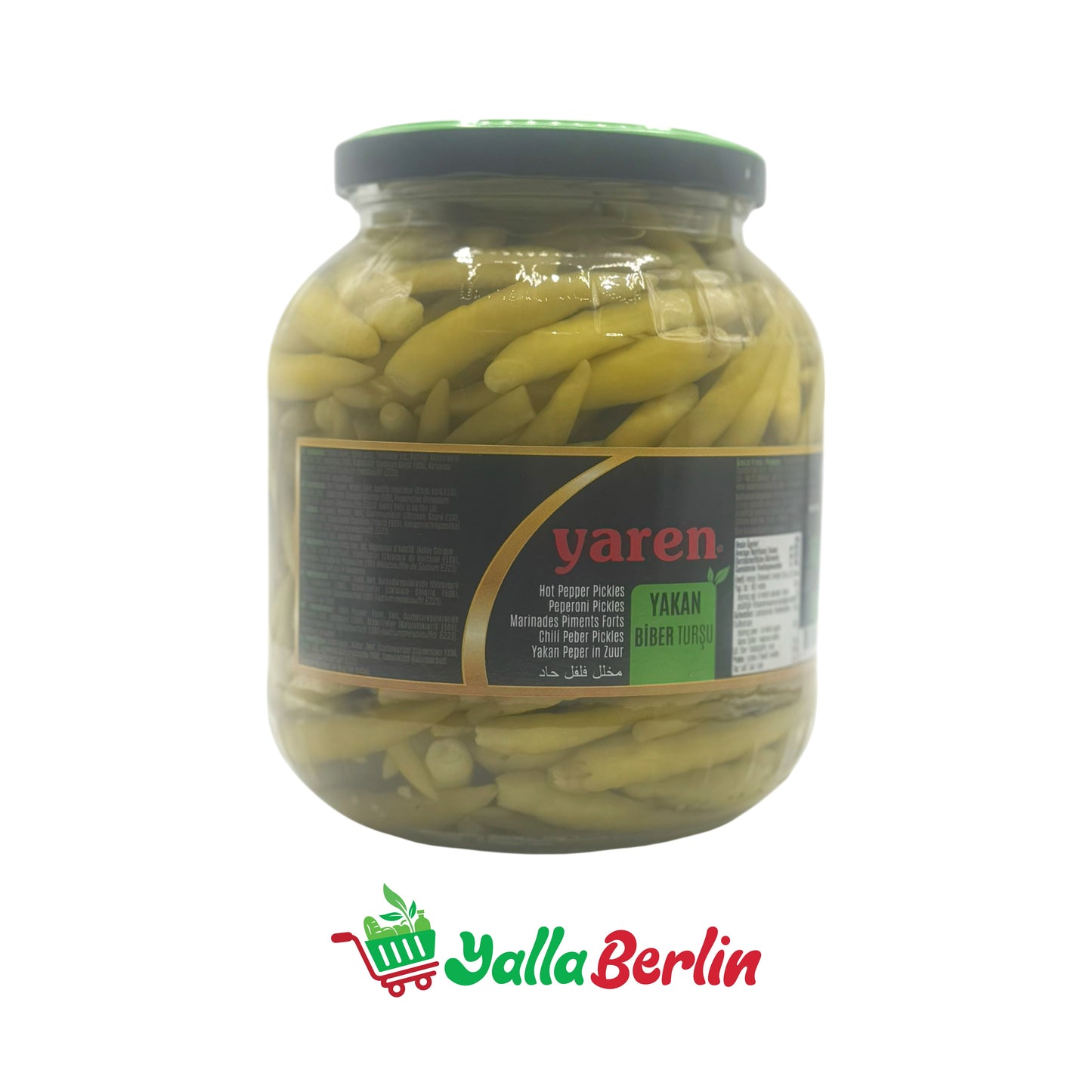 YAREN PEPERONI POCKLES (SCHARF) (800 Gr)