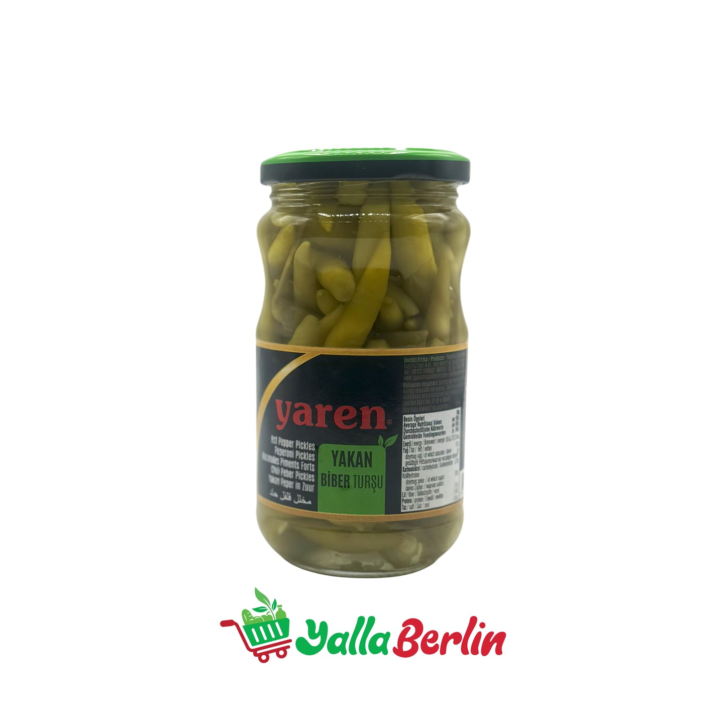 YAREN PEPERONI POCKLES (SCHARF) (175 Gr)