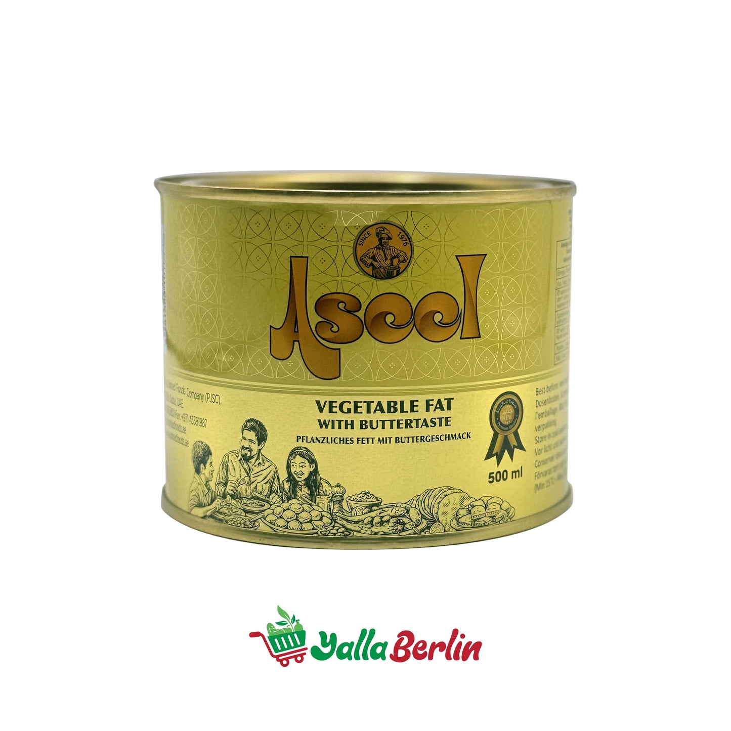 ASEEL pflanzliches Fett (500 ml)