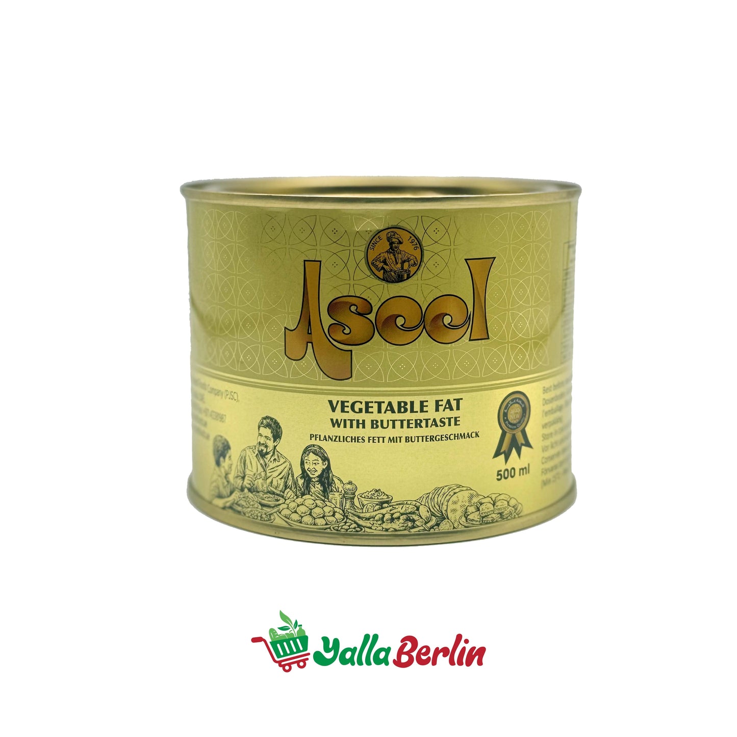 ASEEL pflanzliches Fett (500 ml)