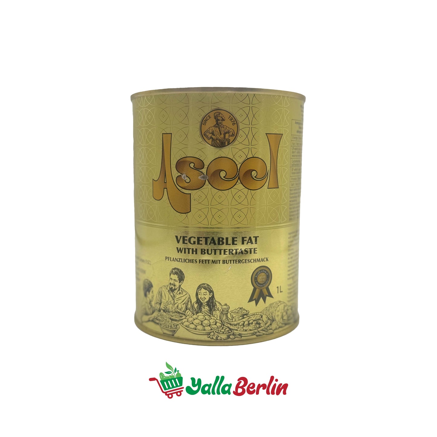 ASEEL pflanzliches Fett (1000 ml)