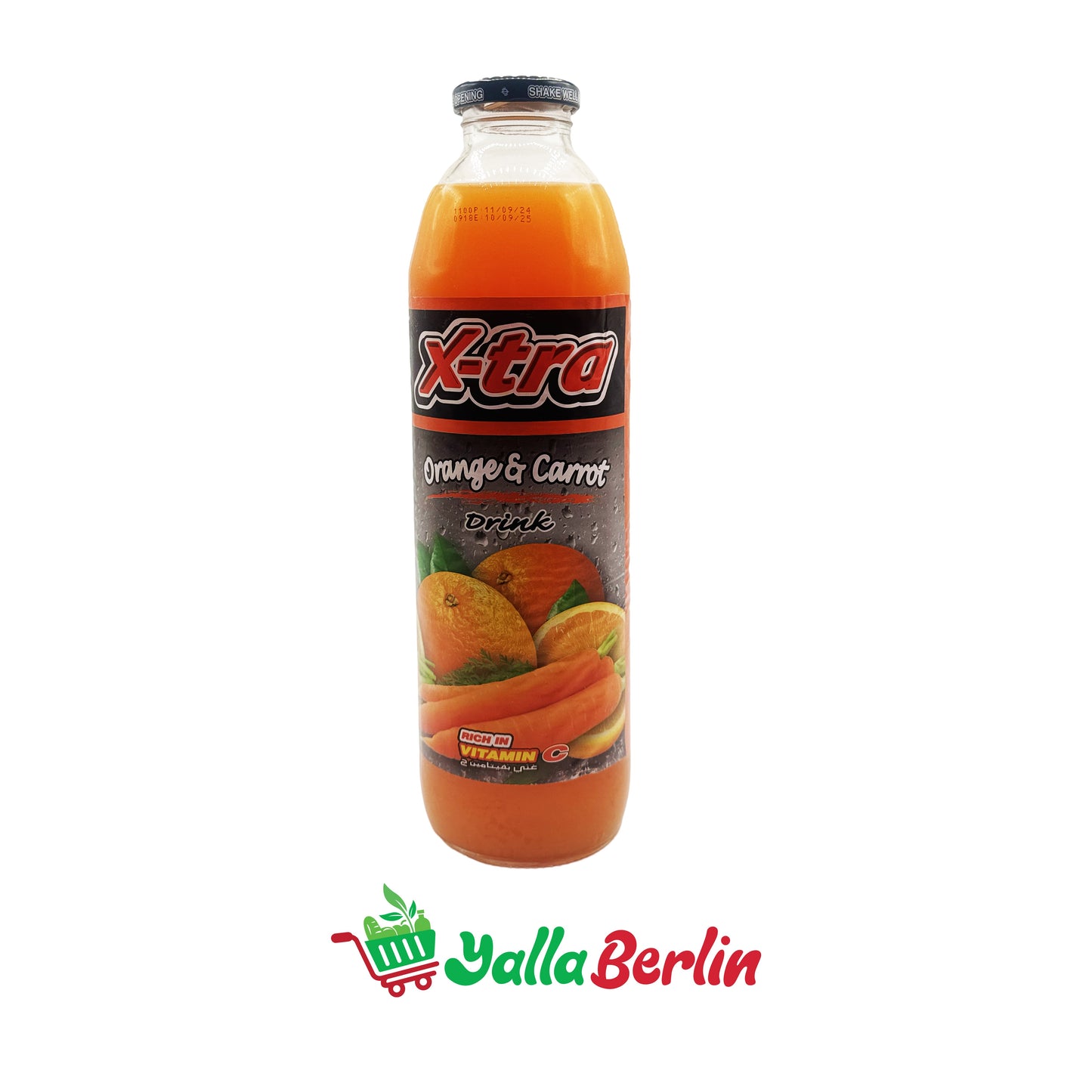 X-TRA ORANGE UND KAROTTEN GETRÄNK