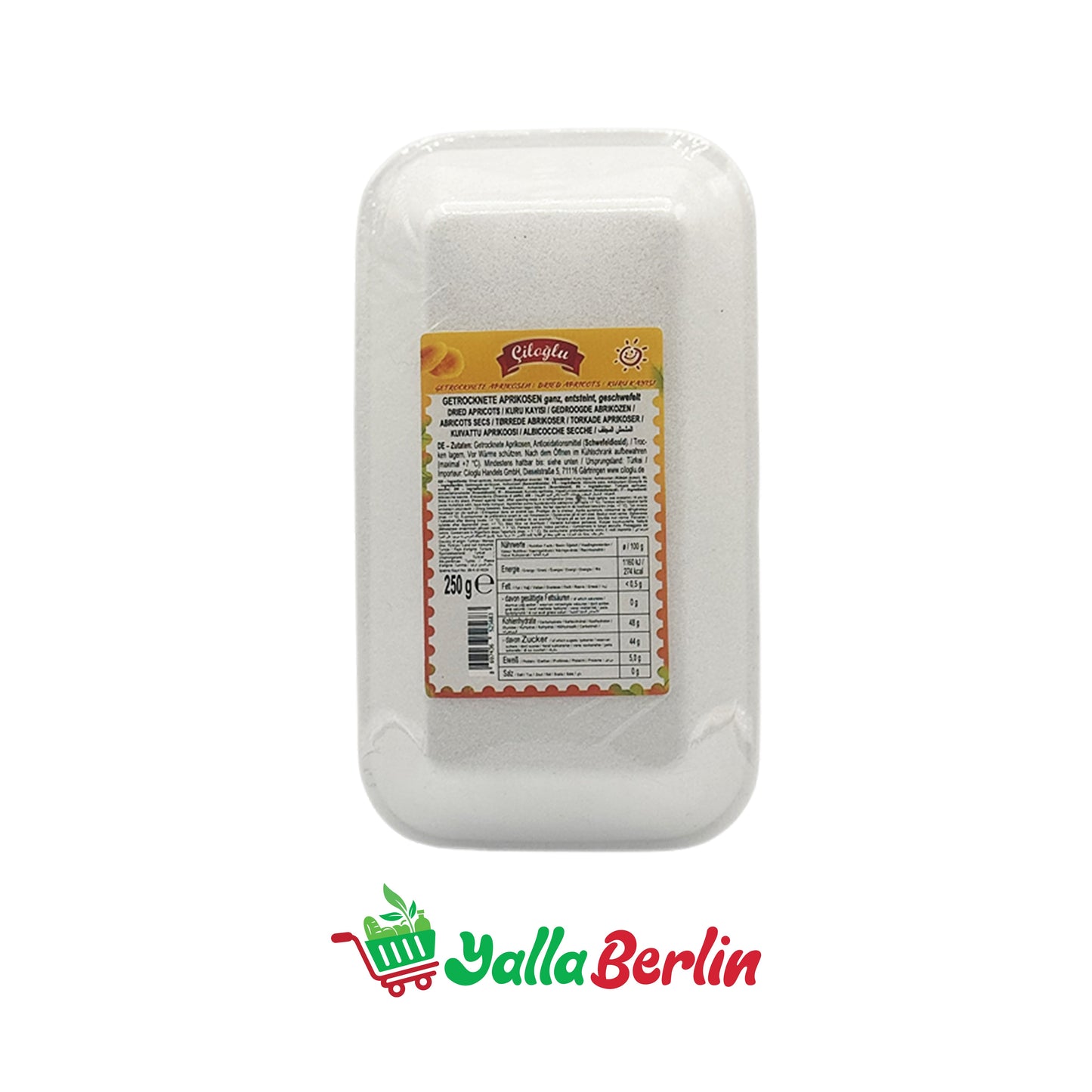 ÇILOGLU GETROCKNETE APRIKOSEN (250 Gr)
