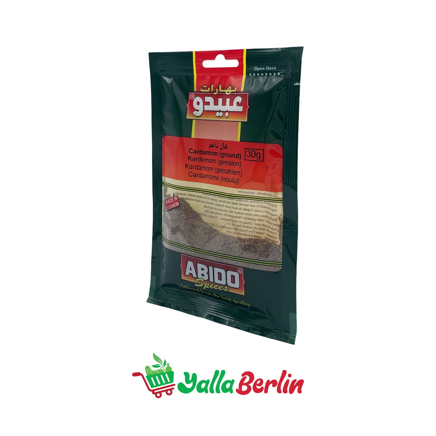 ABIDO KARDAMOM (GEMAHLEN) 30 gramm