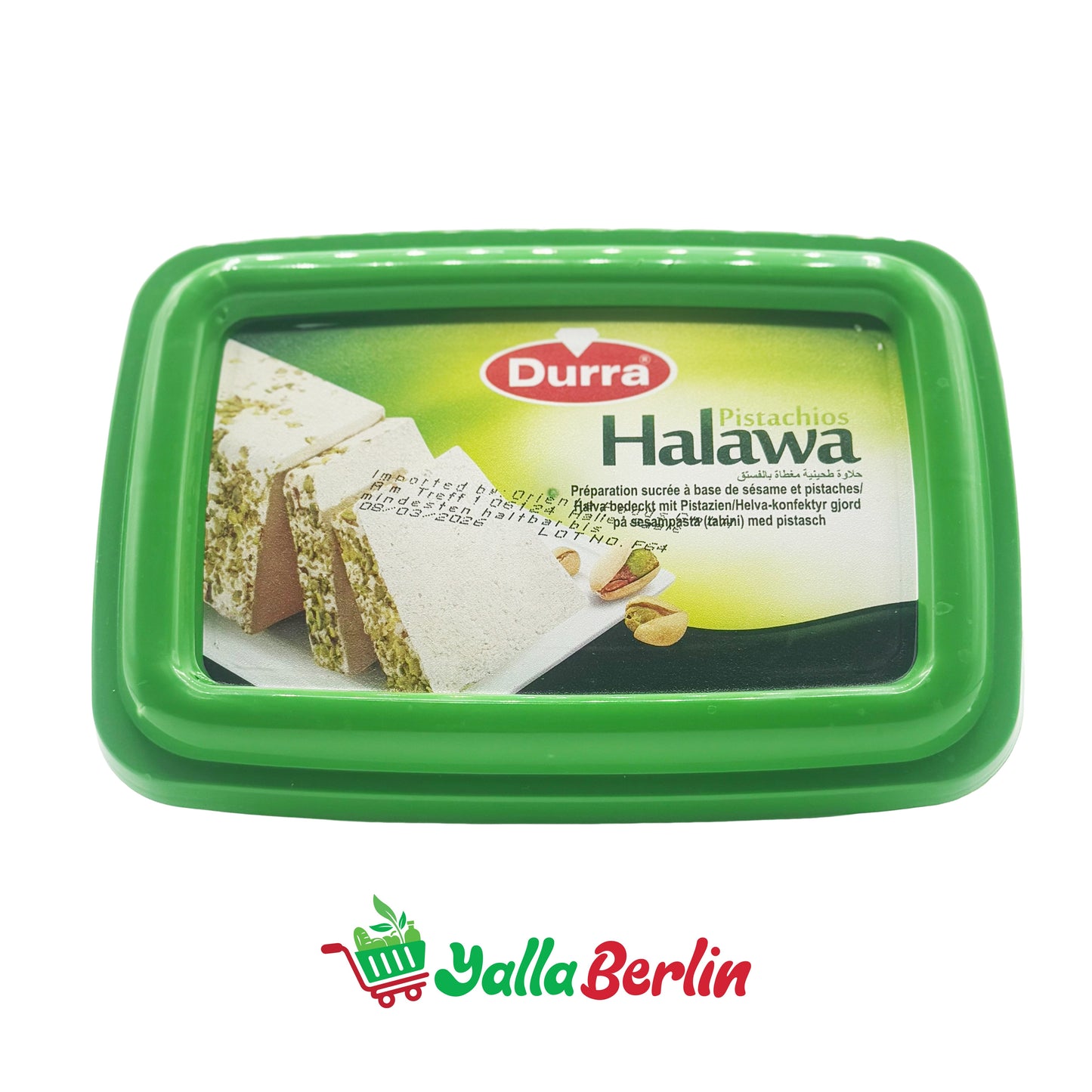 DURRA HALAWA TAHINI WITH PISTACHIOS (700 Gr)