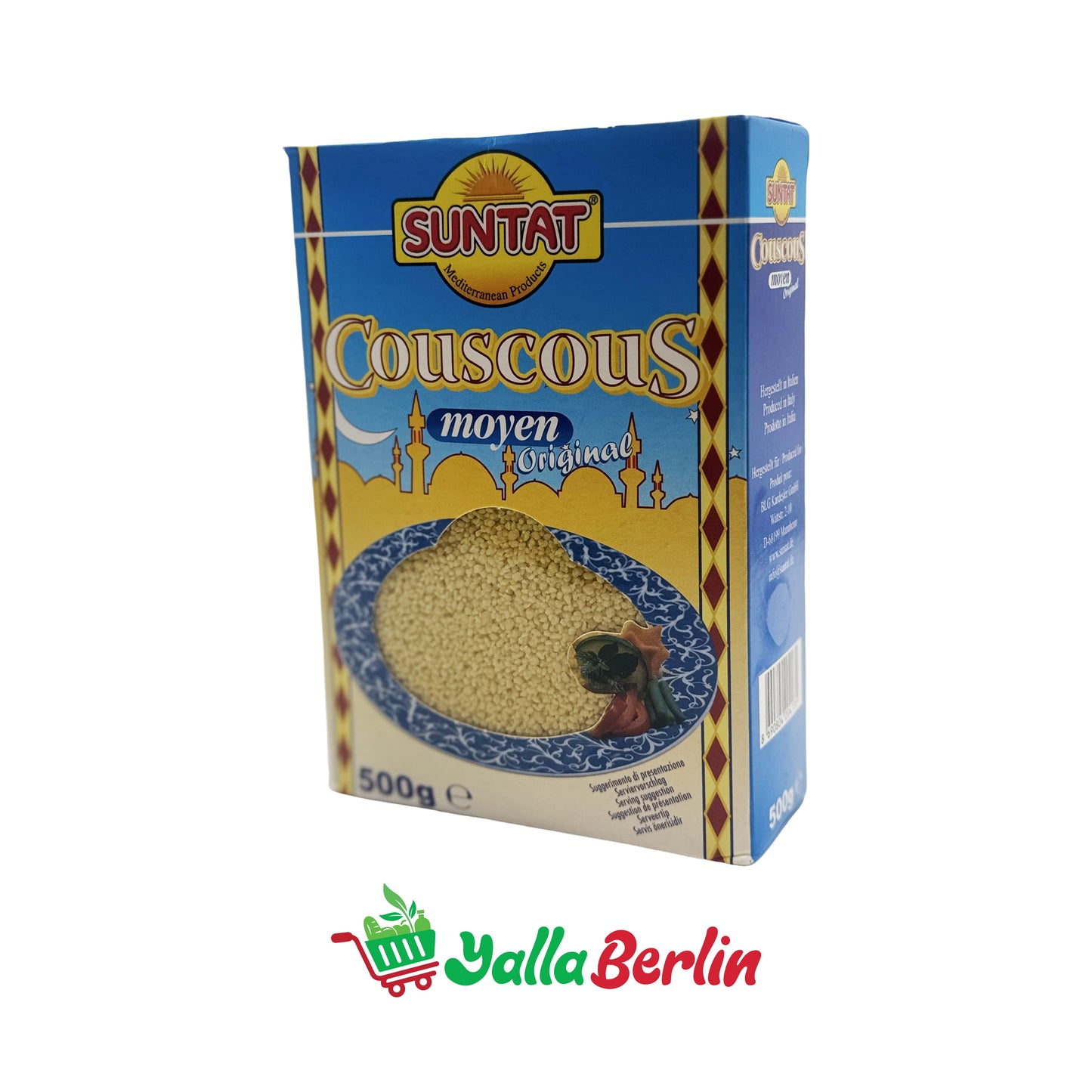 SUNTAT MEDIUM COUSCOUS (500 Gr)