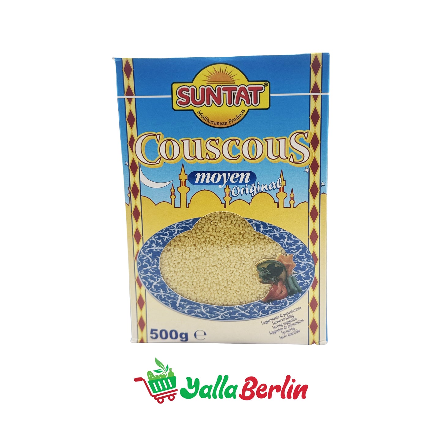 SUNTAT MEDIUM COUSCOUS (500 Gr)