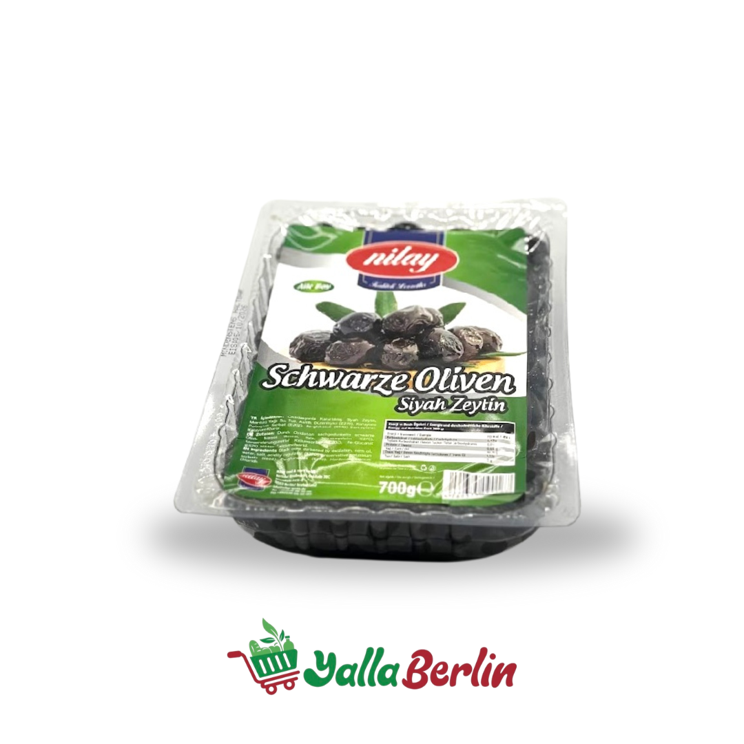 NILAY SCHWARZE OLIVEN 700 Gr