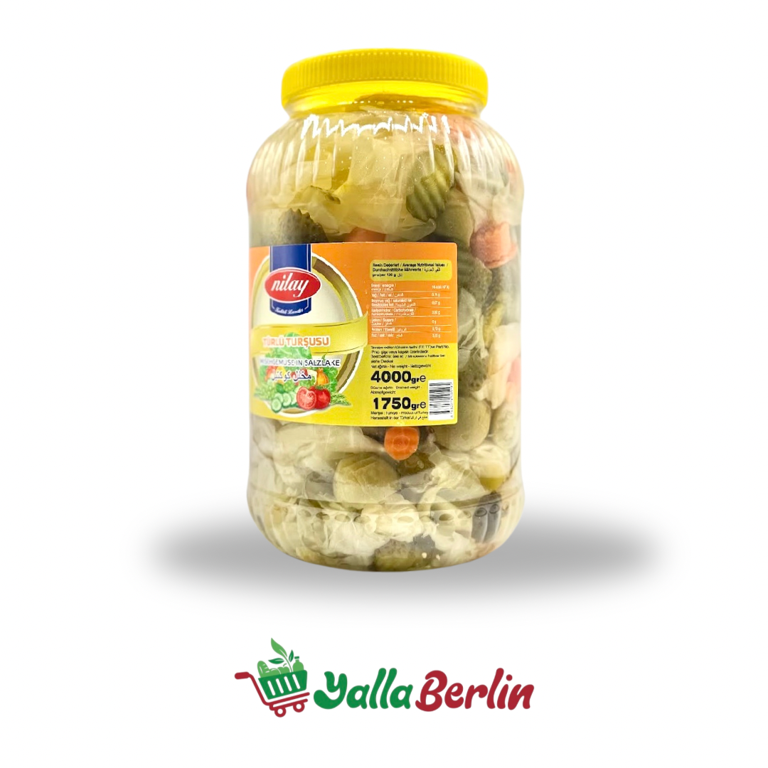 NILAY MISCHGEMÜSE IN SALZLAKE 4000 Gr