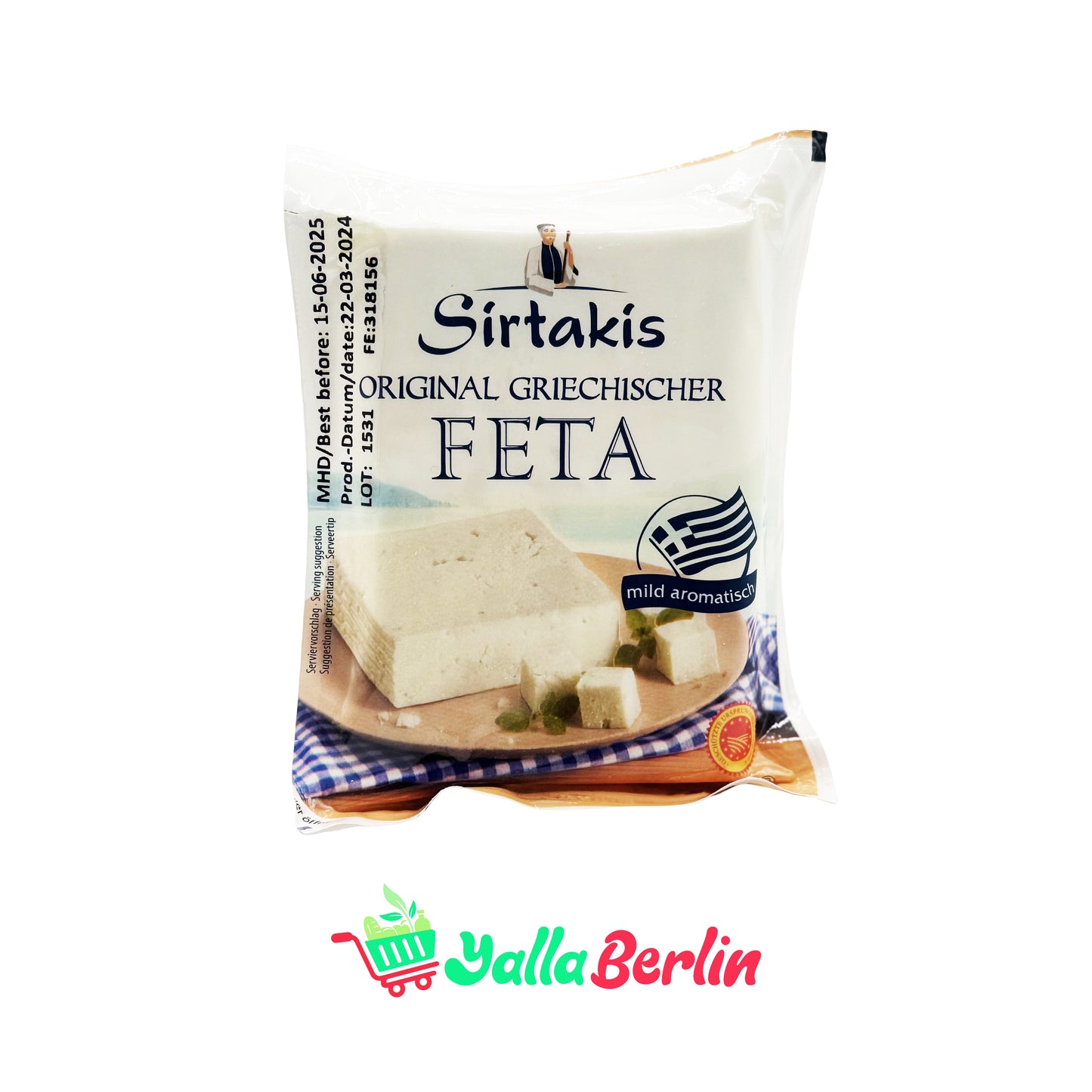 SIRTAKIS FETA CHEESE (200 Gr)