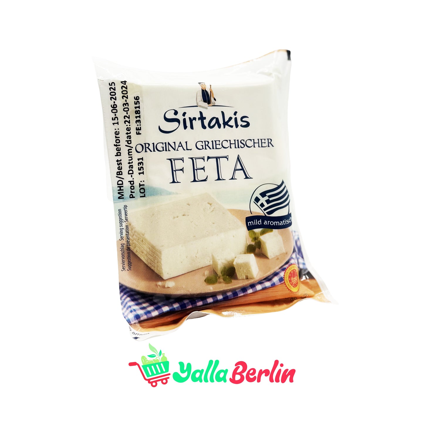 SIRTAKIS FETA CHEESE (200 Gr)