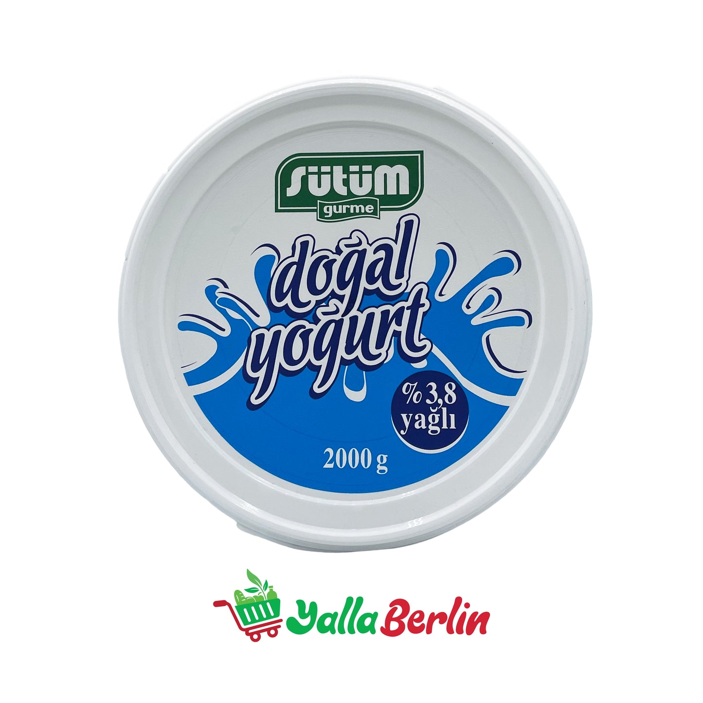 SÜTÜM JOGHURT MIT 3,8% Fett (2000 Gr)
