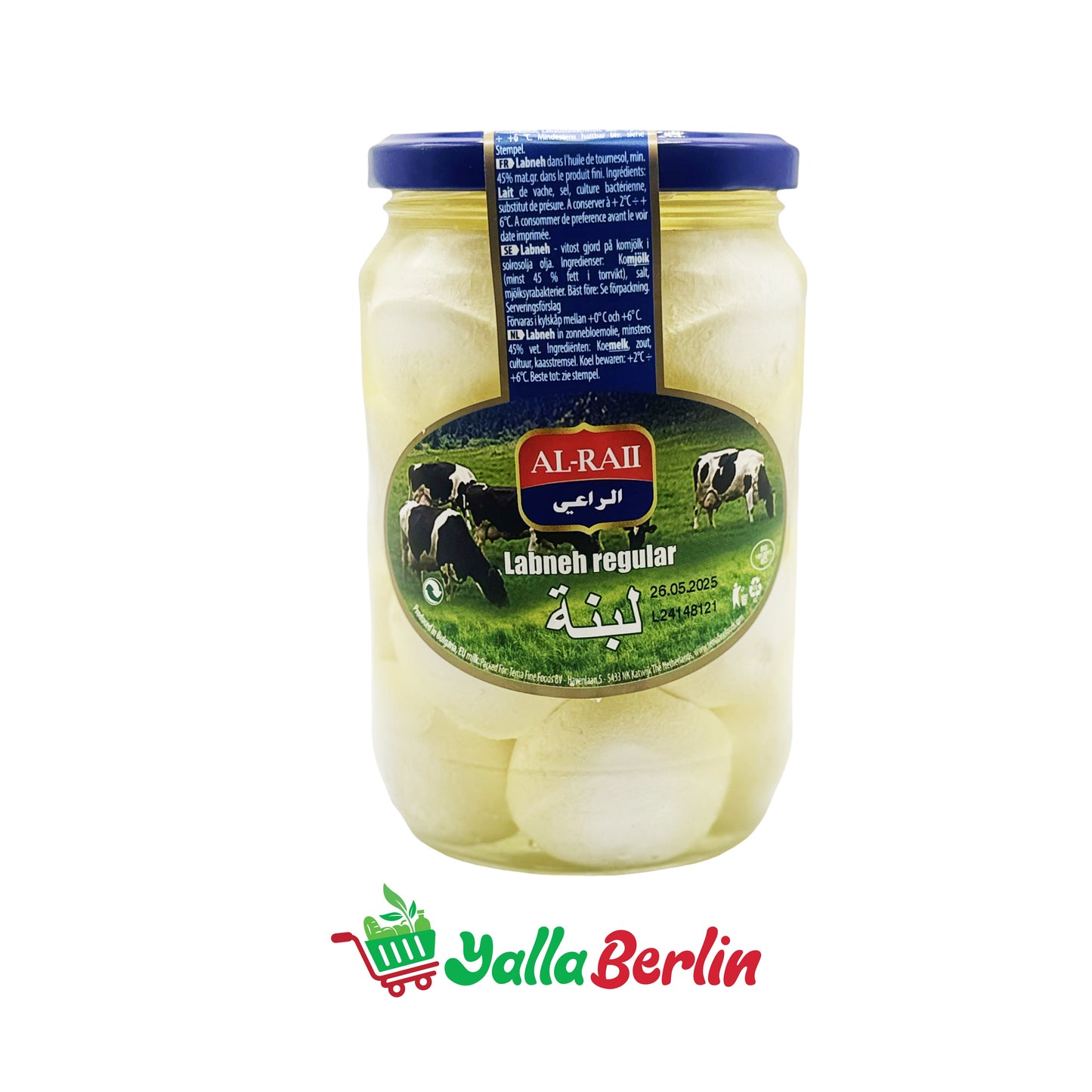 AL-RAII LABNEH KUGELN NATUR (435 Gr)