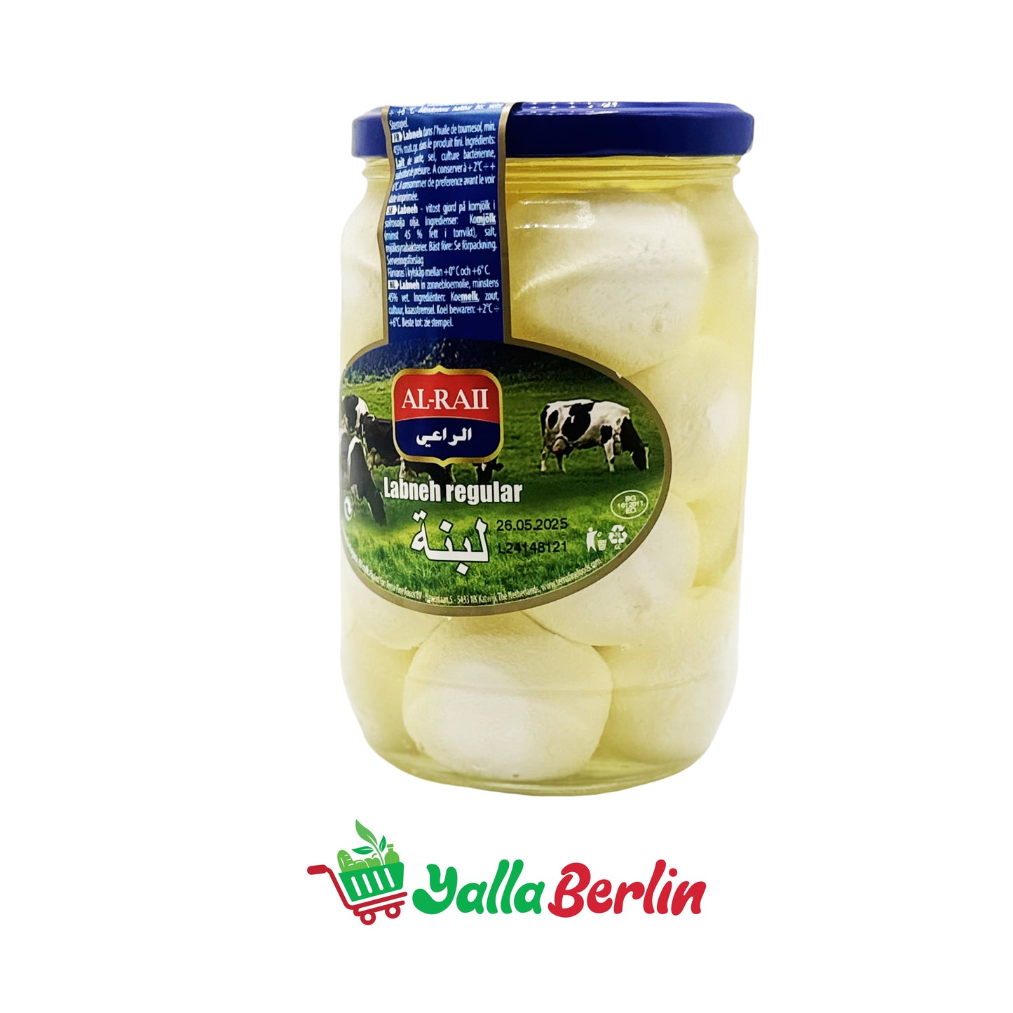 AL-RAII LABNEH KUGELN NATUR (435 Gr)