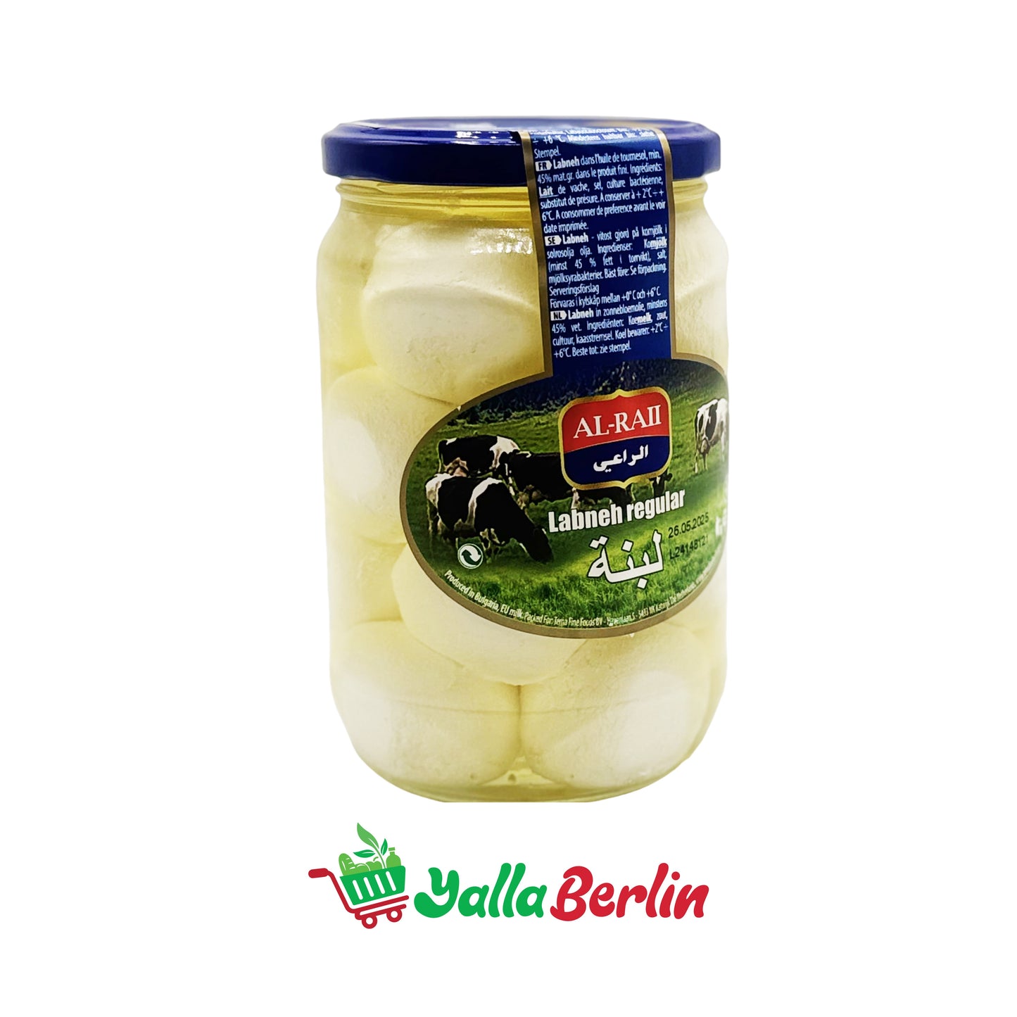 AL-RAII LABNEH KUGELN NATUR (435 Gr)