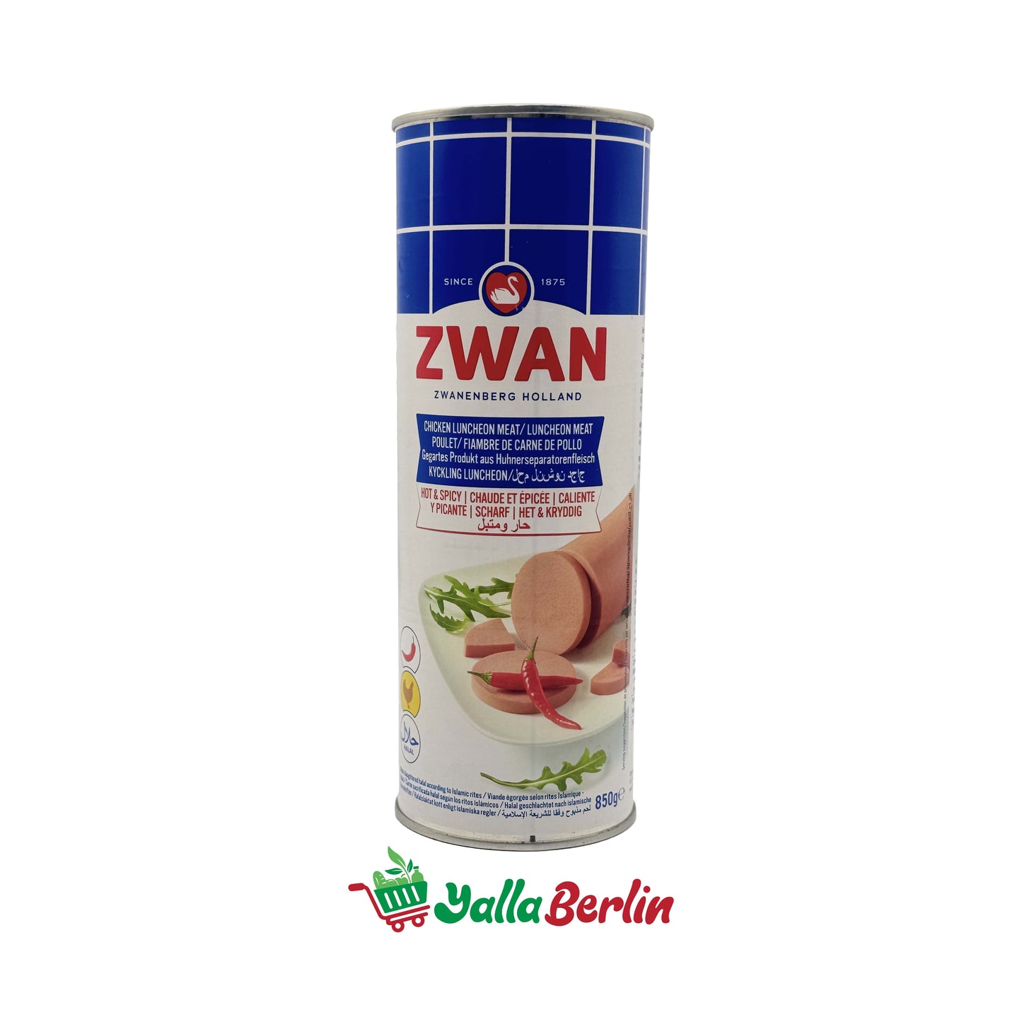 ROBERT CHICKEN LUNCHEON MEAT SPICY (850 Gr)
