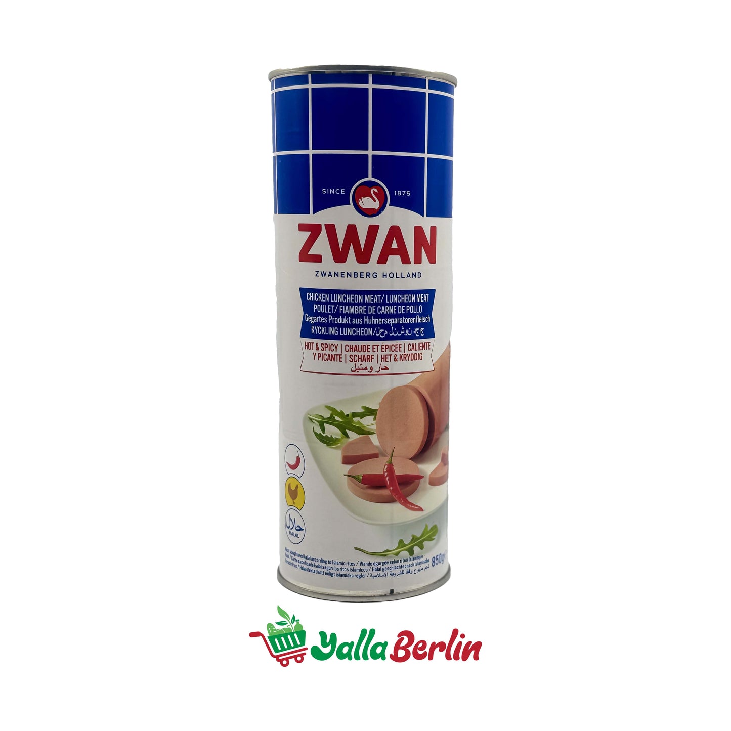 ROBERT CHICKEN LUNCHEON MEAT SPICY (850 Gr)
