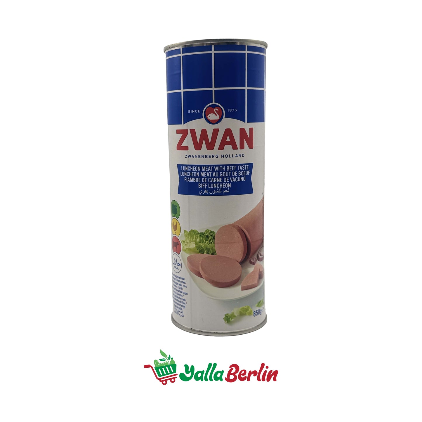 ZWAN LUNCHEON MEAT BEEF (850 Gr)