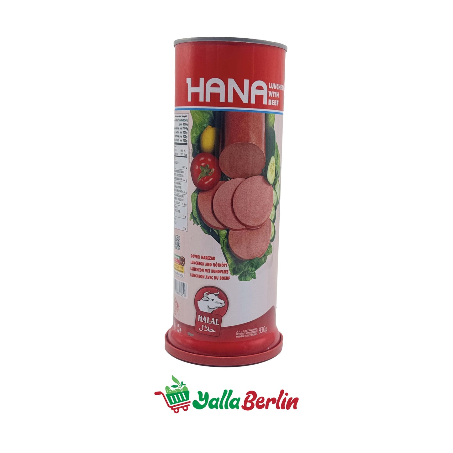 HANA LUNCHEON FLEISCH RINDFLEISCH (830 Gr)