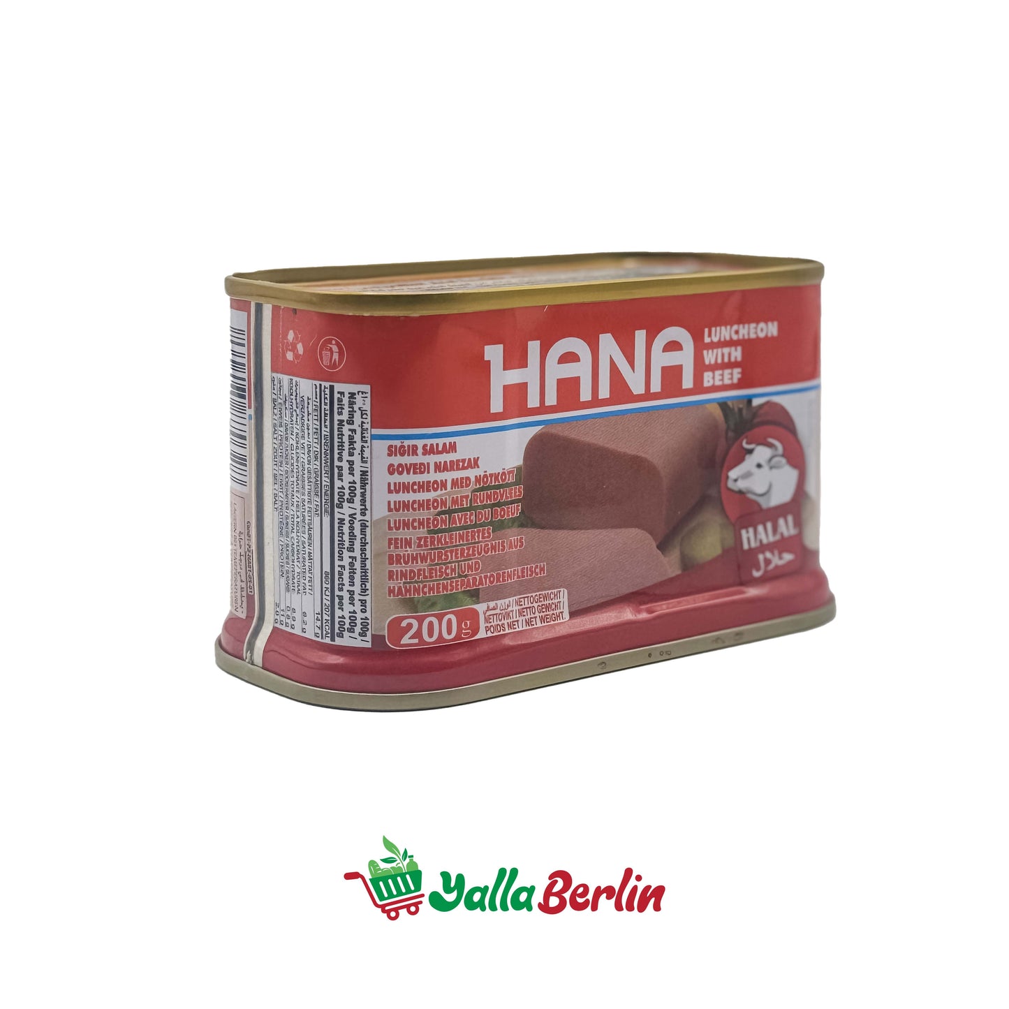 HANA LUNCHEON FLEISCH RINDFLEISCH (200 Gr)