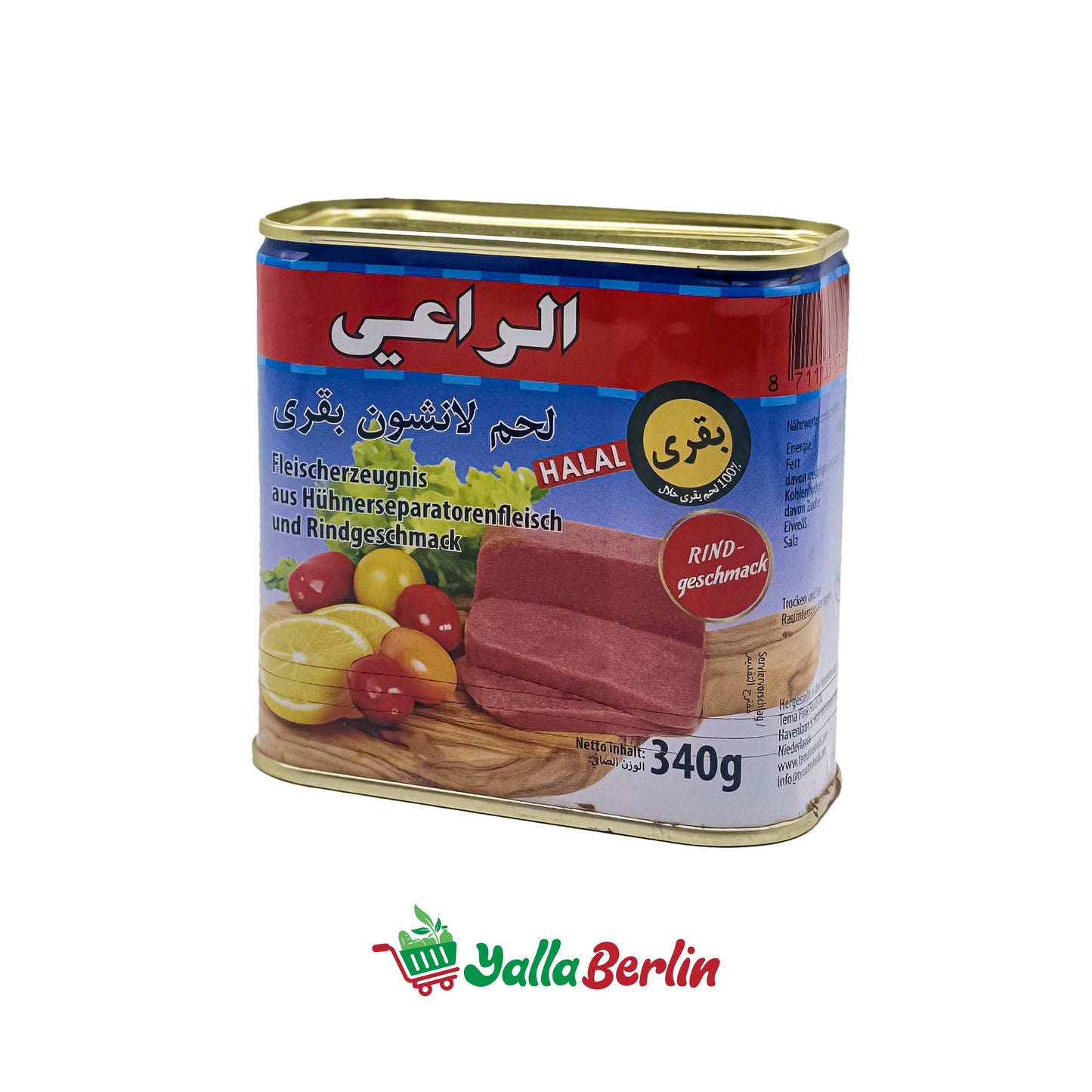 AL-RAII LUNCHEON FLEISCH RINDFLEISCH (340 Gr)