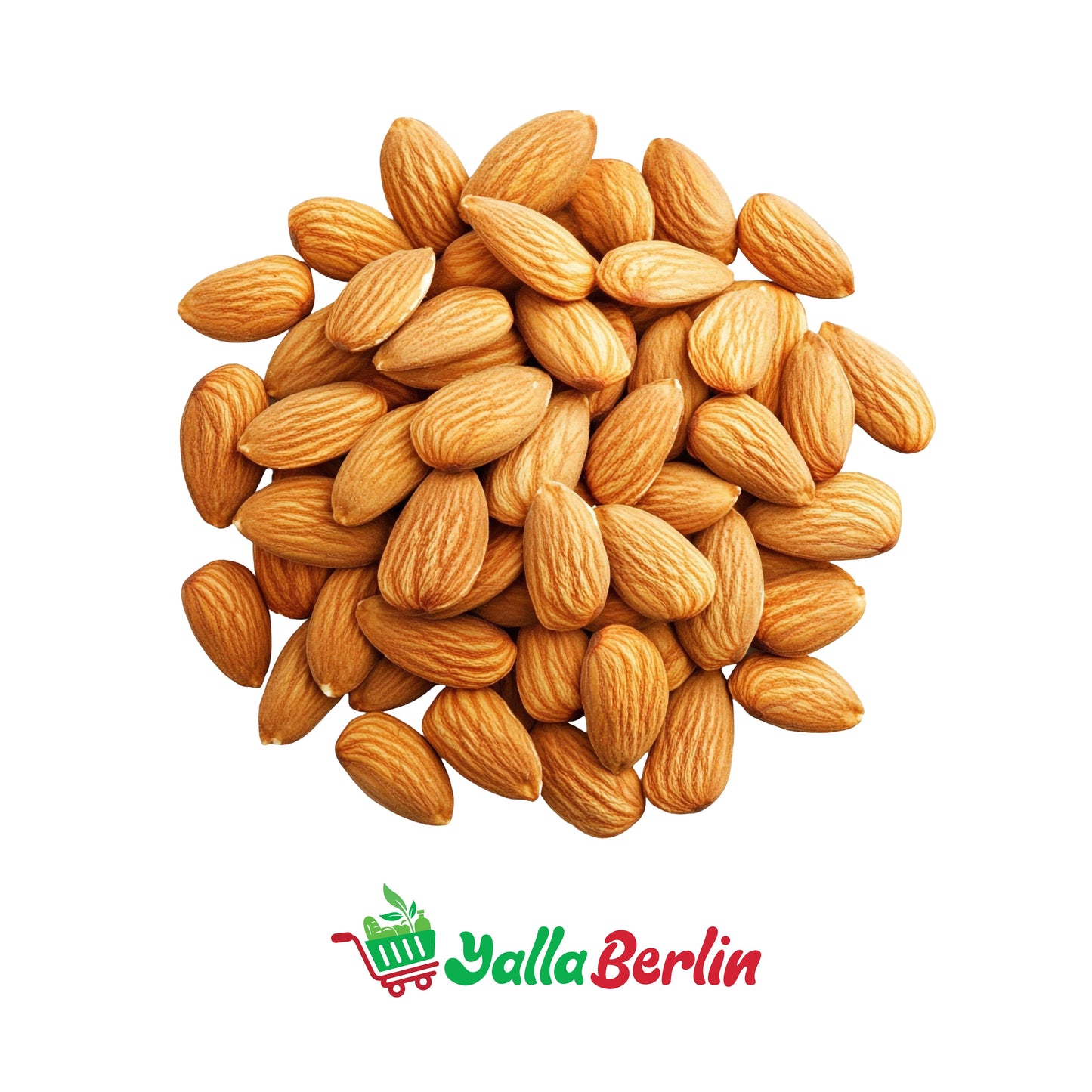 ROHE MANDELN MIT SCHALE 250 Gr